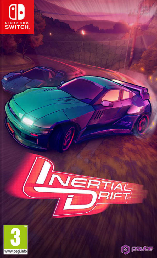 Nintendo Switch Inertial Drift, doos voorkant, tweedehands