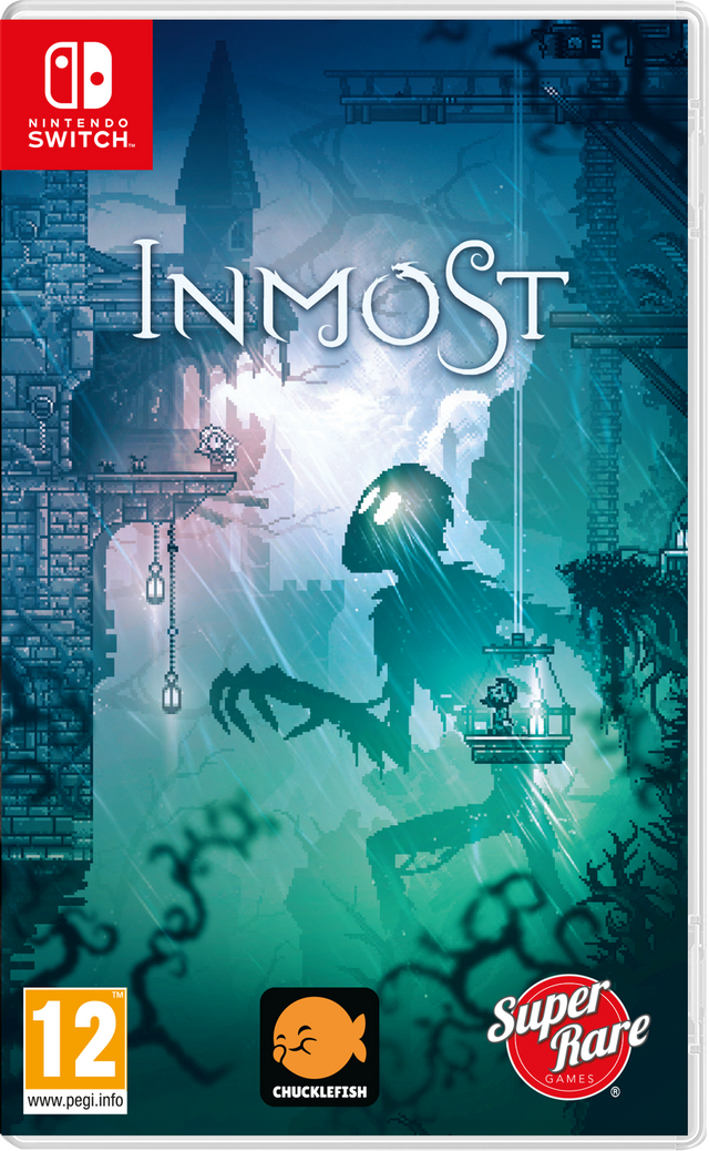 Nintendo Switch Inmost, doos voorkant, tweedehands