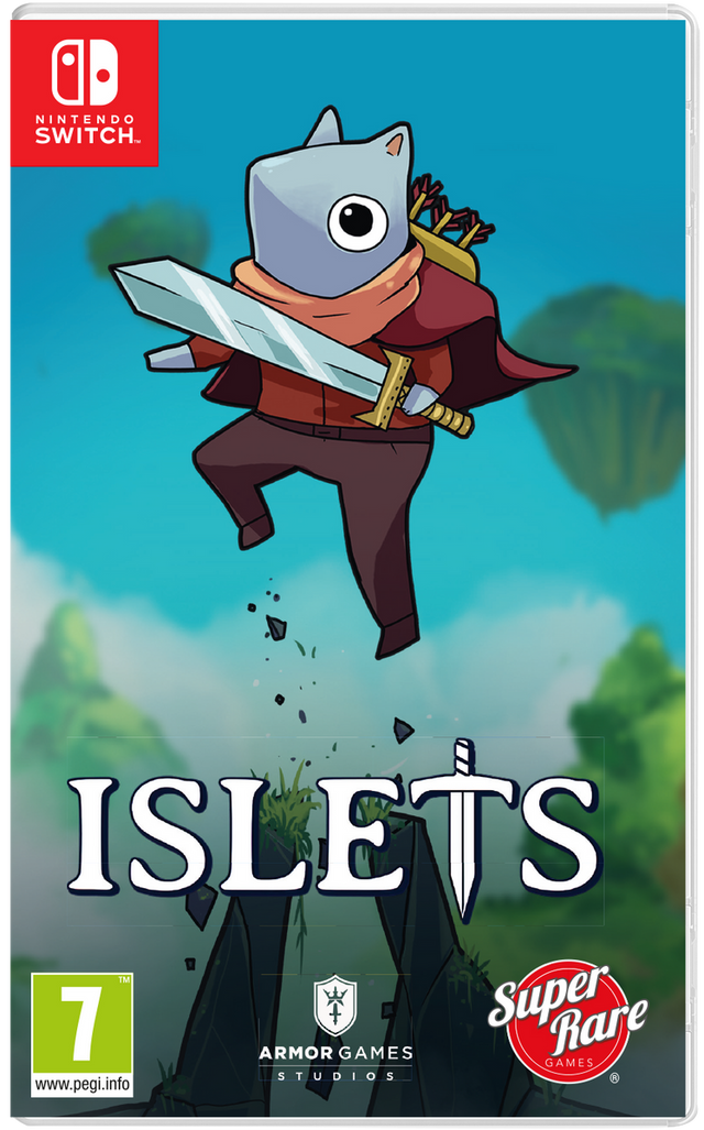 Nintendo Switch Islets, doos voorkant, tweedehands