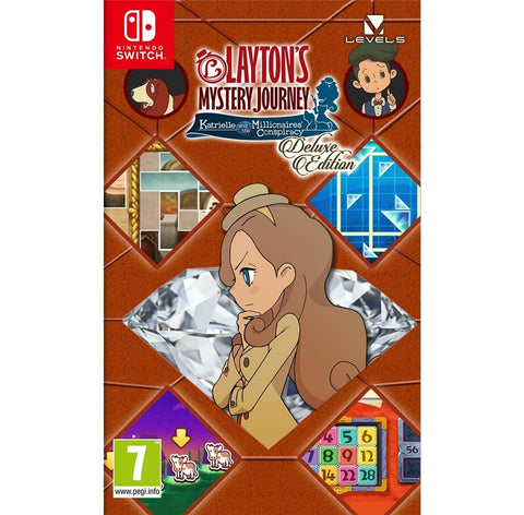 Switch-Layton's Mystery Journey: Katrielle and the Millionaires' Conspiracy Tweedehands