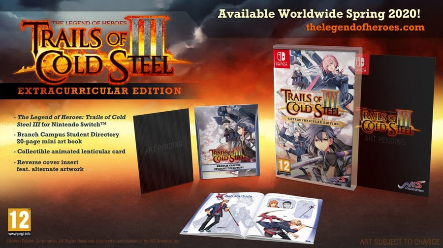 Switch-Legend of Heroes: Trails of Cold Steel III [Extracurricular Edition] Tweedehands