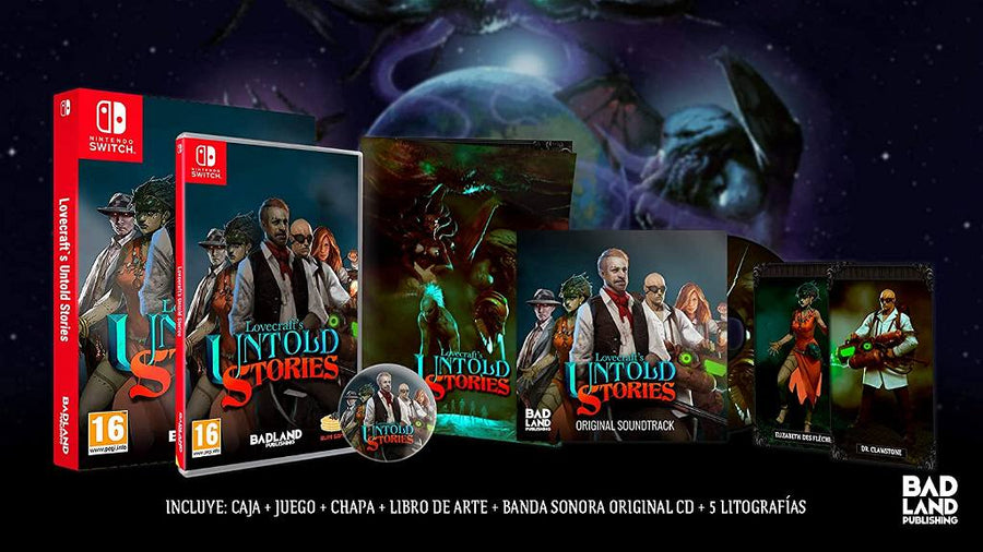 Switch-Lovecraft's Untold Stories [Collector's Edition] Tweedehands