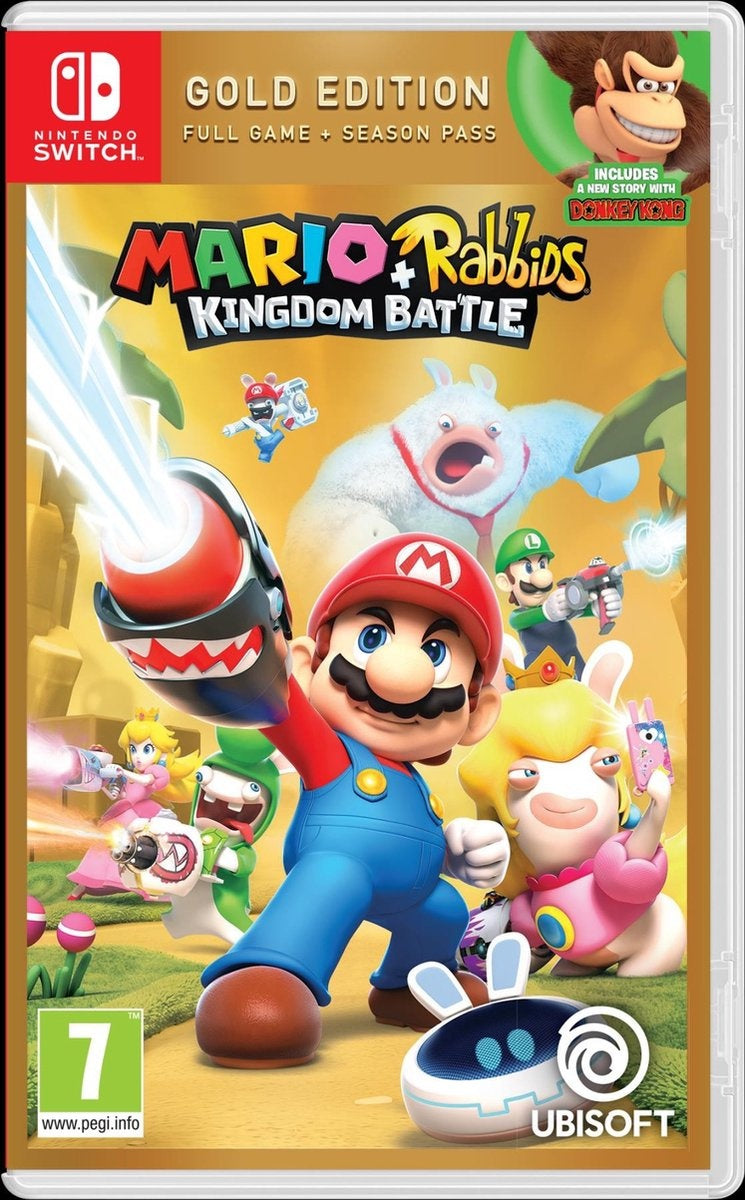 Switch-Mario + Rabbids Kingdom Battle [Gold Edition] Tweedehands