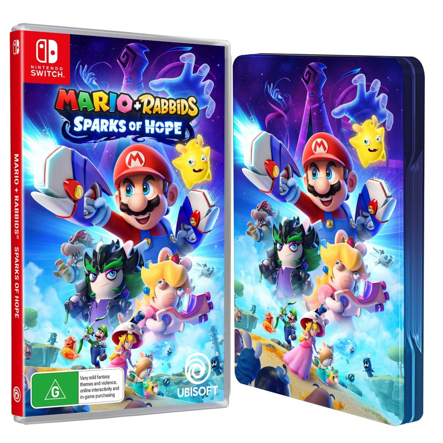Switch-Mario + Rabbids Sparks of Hope [Steelbook Edition] Tweedehands