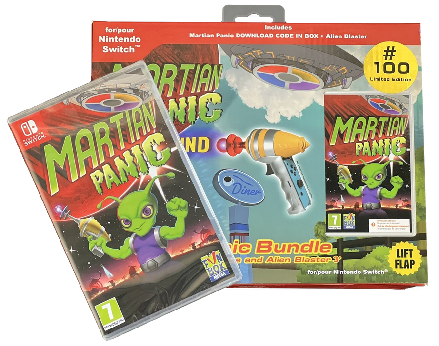 Switch-Martian Panic [Limited Edition Bundle] Tweedehands