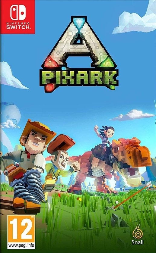 Nintendo Switch PixArk, doos voorkant, tweedehands