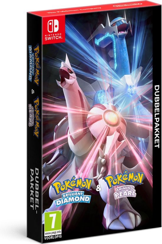 Switch-Pokemon Brilliant Diamond & Shining Pearl Dual Pack Tweedehands