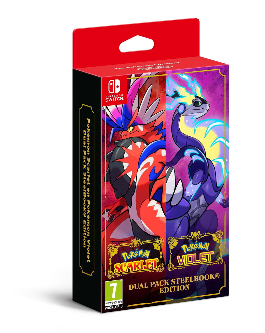 Switch-Pokemon Scarlet & Violet Double Pack [SteelBook Edition] Tweedehands