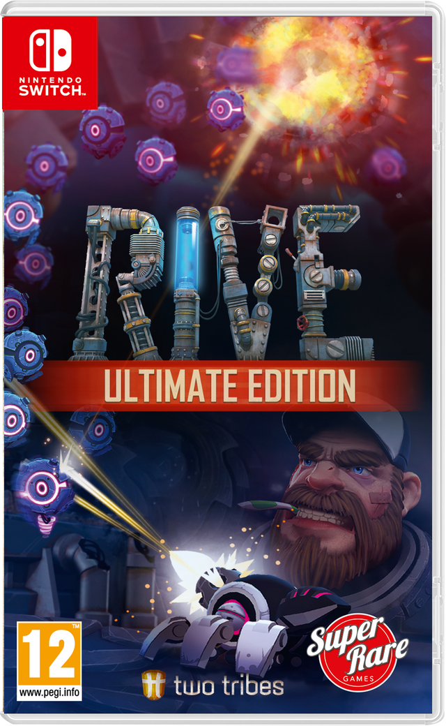 Nintendo Switch RIVE Ultimate Edition, doos voorkant, tweedehands
