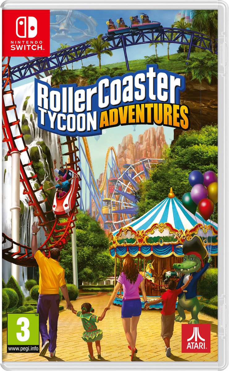 Switch-RollerCoaster Tycoon Adventures Tweedehands