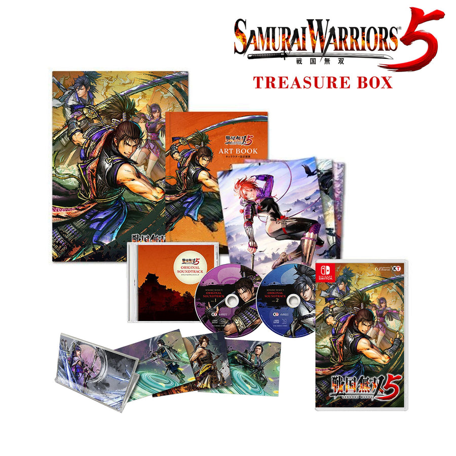 Switch-Samurai Warriors 5 [Treasure Box Edition] Tweedehands