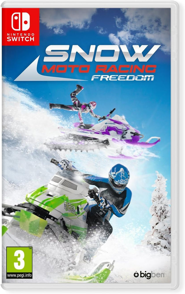 Nintendo Switch Snow Moto Racing Freedom, doos voorkant