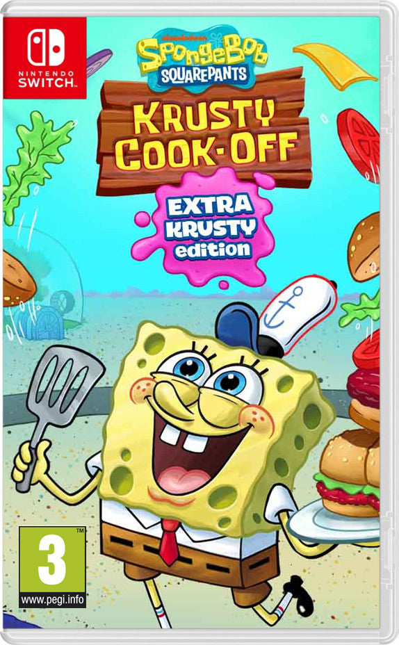 Switch-SpongeBob: Krusty Cook-Off - Extra Krusty Edition Tweedehands