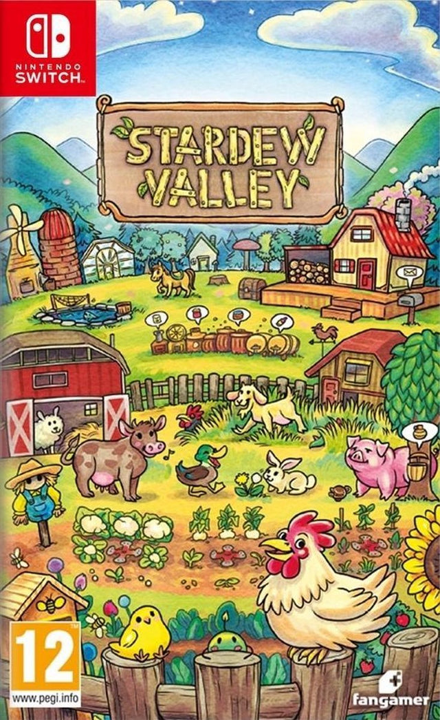 Nintendo Switch Stardew Valley, doos voorkant
