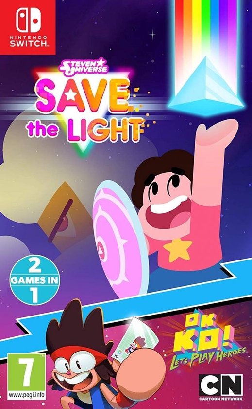Switch-Steven Universe: Save The Light & OK KO Let's Play Heroes Tweedehands