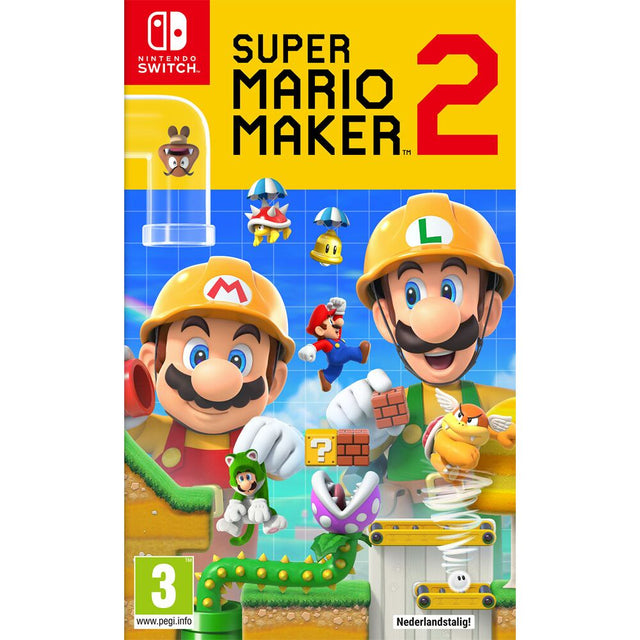 Nintendo Switch Super Mario Maker 2, doos voorkant