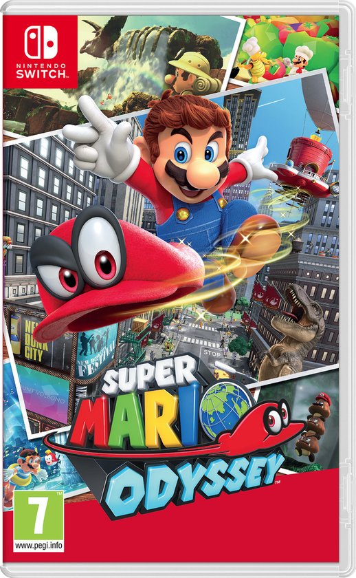 Switch-Super Mario Odyssey Tweedehands