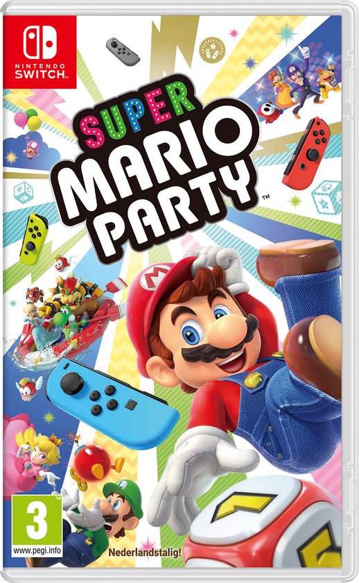 Nintendo Switch Super Mario Party, doos voorkant