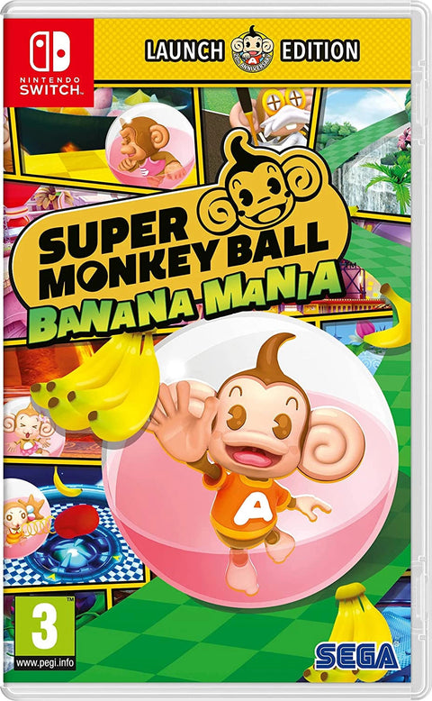Switch-Super Monkey Ball Banana Mania [Launch Edition] Tweedehands