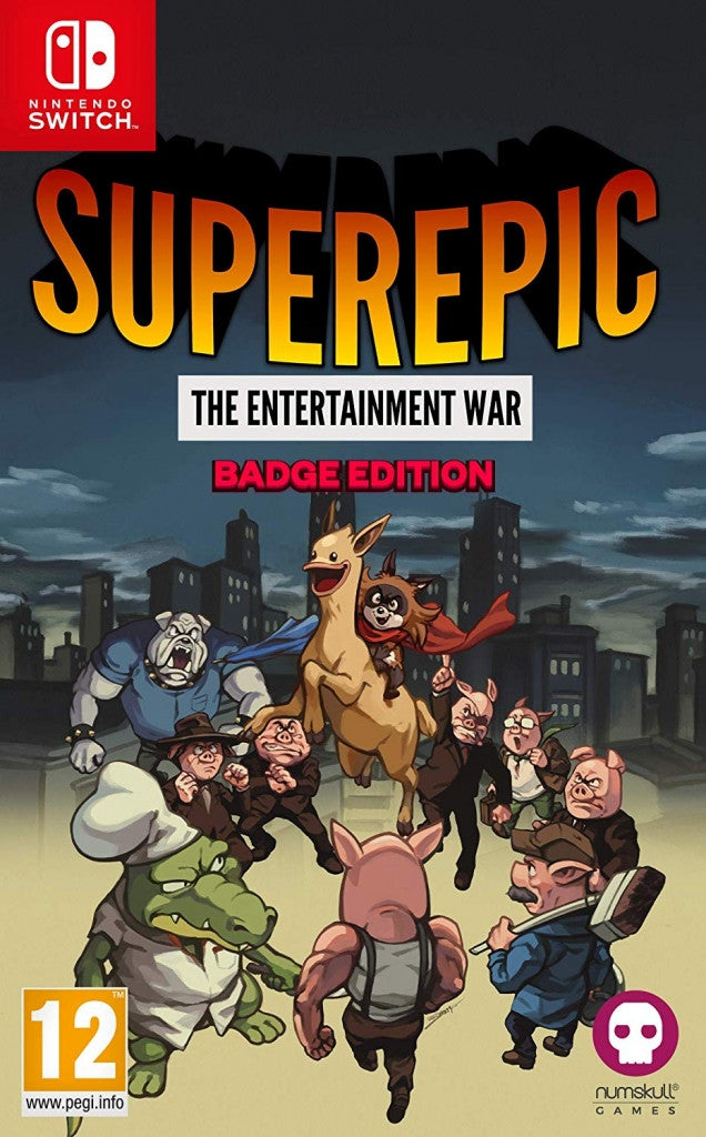 Switch-SuperEpic: The Entertainment War [Badge Edition] Tweedehands