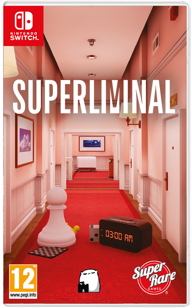 Nintendo Switch Superliminal, doos voorkant, tweedehands