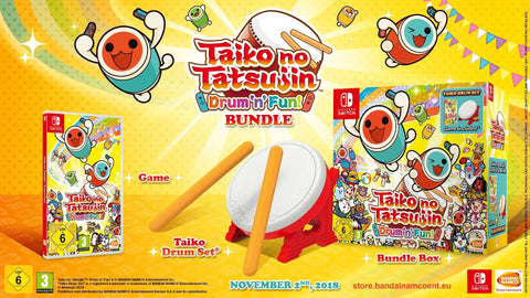 Switch-Taiko no Tatsujin Drum 'n' Fun! [Bundle] Tweedehands