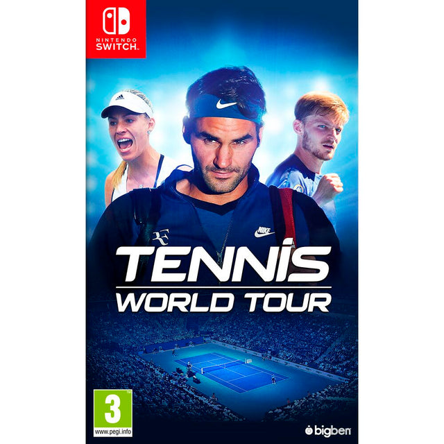 Nintendo Switch Tennis World Tour, doos voorkant