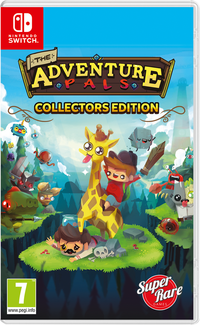 Nintendo Switch The Adventure Pals Collectors Edition, doos voorkant, tweedehands