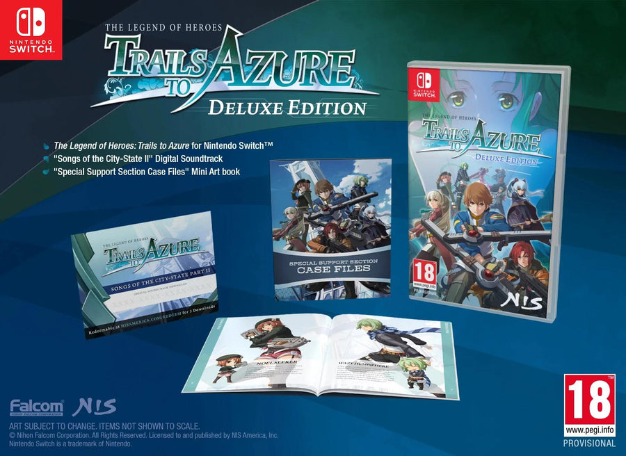 Switch-The Legend Of Heroes: Trails To Azure [Deluxe Edition] Tweedehands