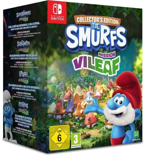 Switch-The Smurfs: Mission Vileaf [Collector Edition] Tweedehands