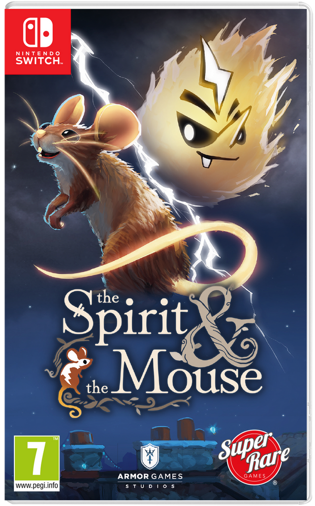 Nintendo Switch The Spirit and the Mouse, doos voorkant, tweedehands