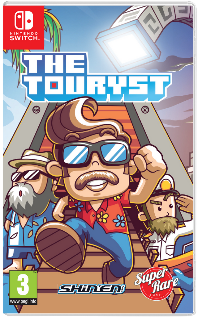 Nintendo Switch The Touryst, doos voorkant, tweedehands