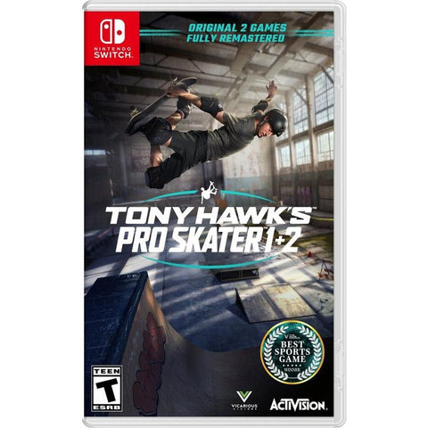 Switch-Tony Hawk's Pro Skater 1+2 Tweedehands
