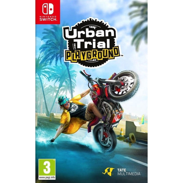 Nintendo Switch Urban Trial Playground, doos voorkant, tweedehands