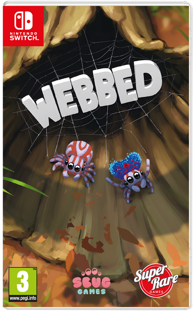 Nintendo Switch Webbed, doos voorkant, tweedehands