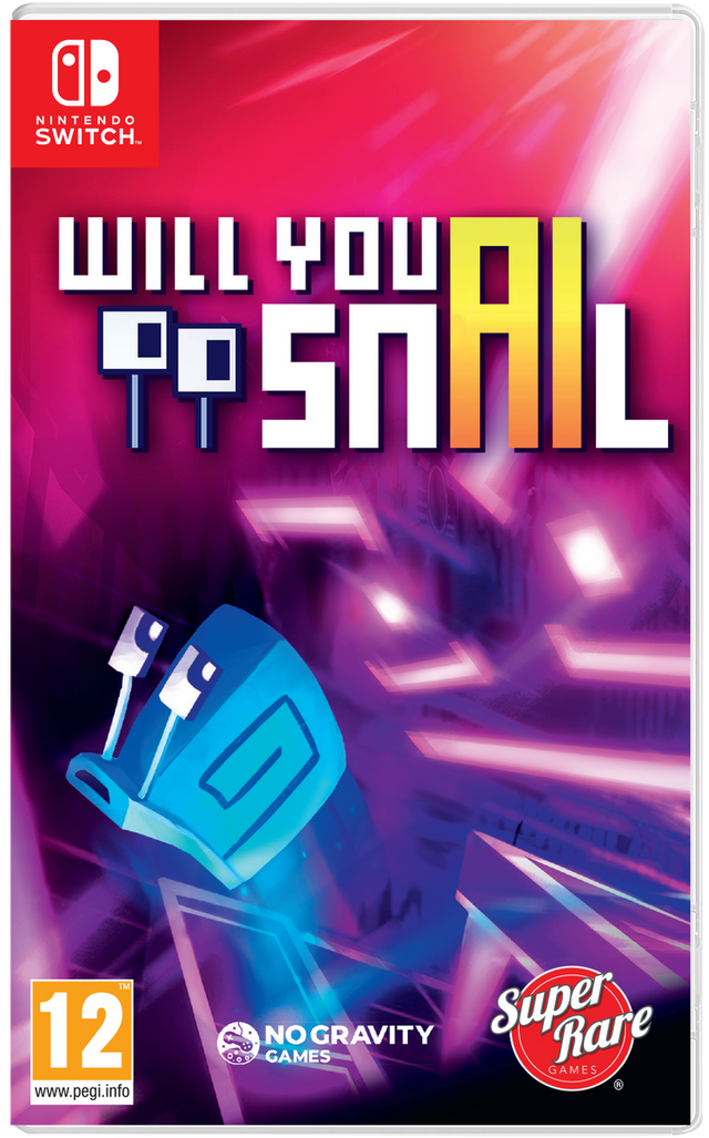 Nintendo Switch Will You Snail, doos voorkant, tweedehands