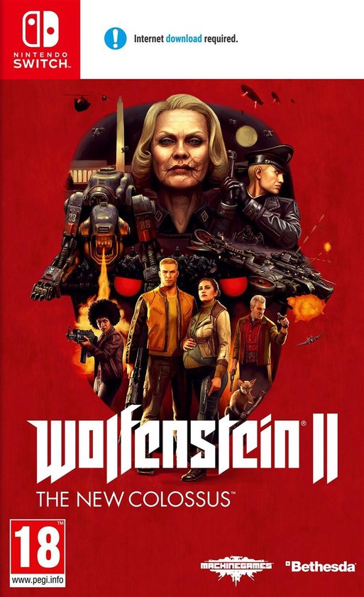 Switch-Wolfenstein II: The New Colossus Tweedehands