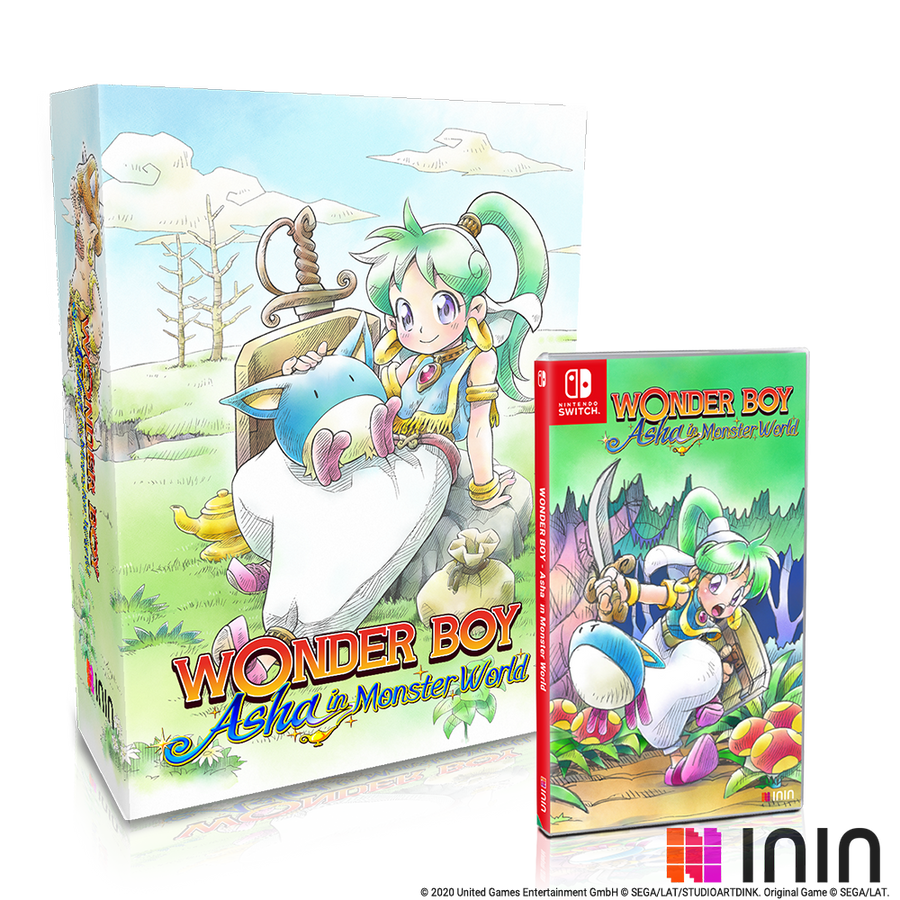 Switch-Wonder Boy: Asha in Monster World [Collector's Edition] Tweedehands