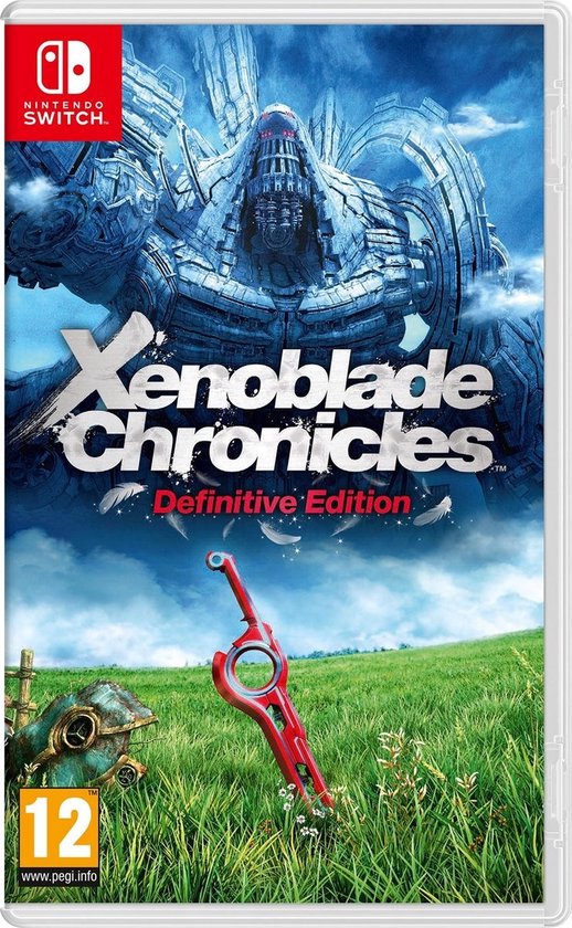 Nintendo Switch Xenoblade Chronicles Definitive Edition, doos voorkant, tweedehands