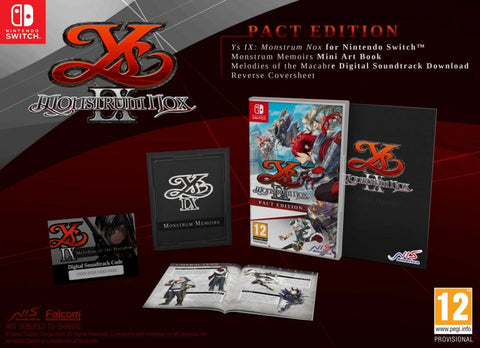 Switch-Ys IX: Monstrum Nox [Pact Edition] Tweedehands