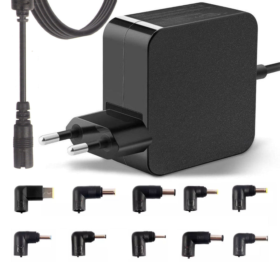 Thredo-Universele Laptop Adapter 45W-65W-90W voor Lenovo, Acer, ASUS, Dell, HP, Sony, Toshiba, Fujitsu, Compaq, Samsung en Liteon (Nieuw)