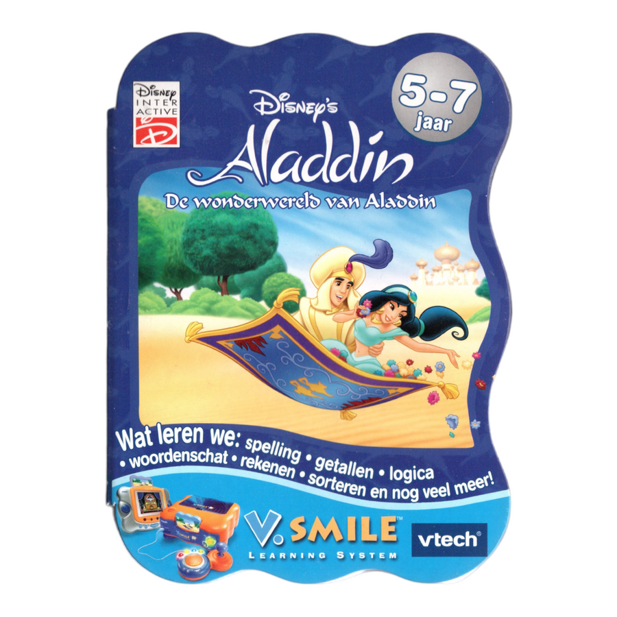 VTech-V.Smile Game - De Wonderwereld van Aladdin (Nieuw)
