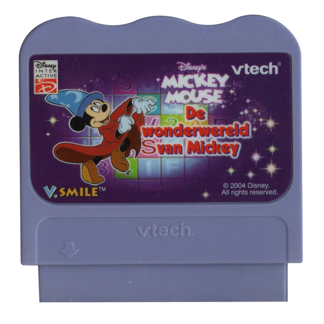 VTech V.Smile Disney's Mickey Mouse De wonderwereld van Mickey, losse cassette, tweedehands