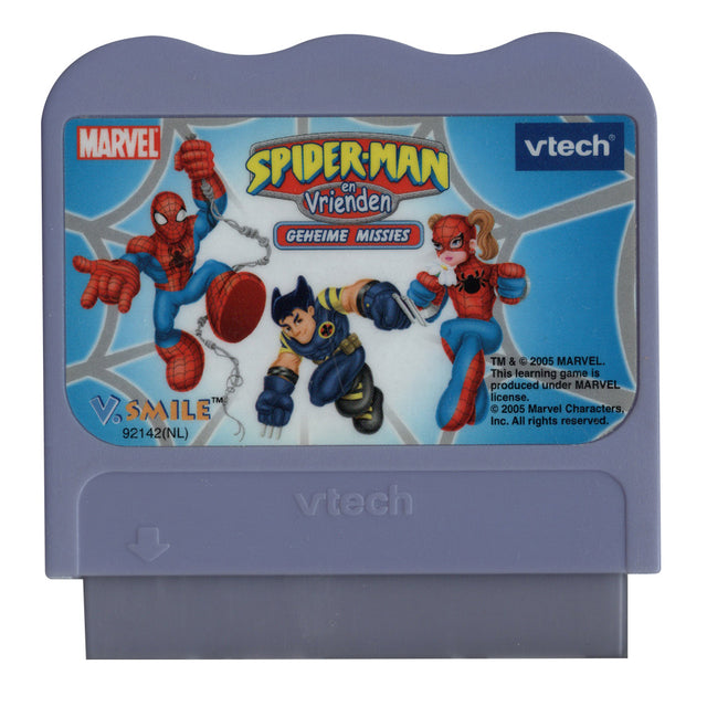 VTech V.Smile Spiderman & Vrienden Geheime Missies, losse cassette, tweedehands