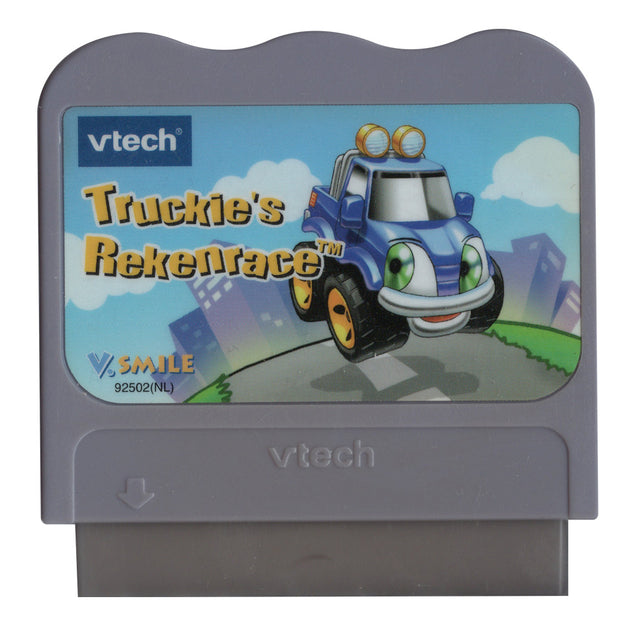 VTech V.Smile Truckie's Rekenrace, losse cassette, tweedehands