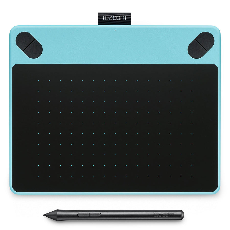Wacom-Intuos Tekentablet met Pen - Mint Blue (Blauw) Tweedehands