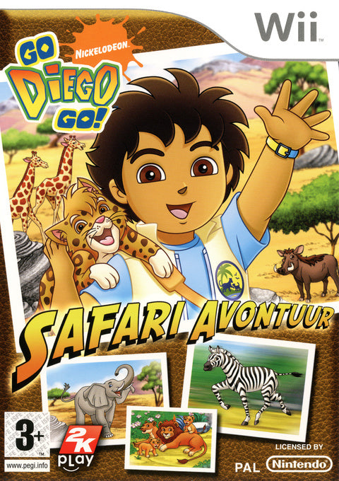 Wii-Go Diego Go: Safari Avontuur Tweedehands