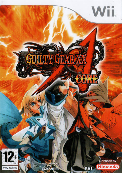 Wii-Guilty Gear XX Accent Core Tweedehands