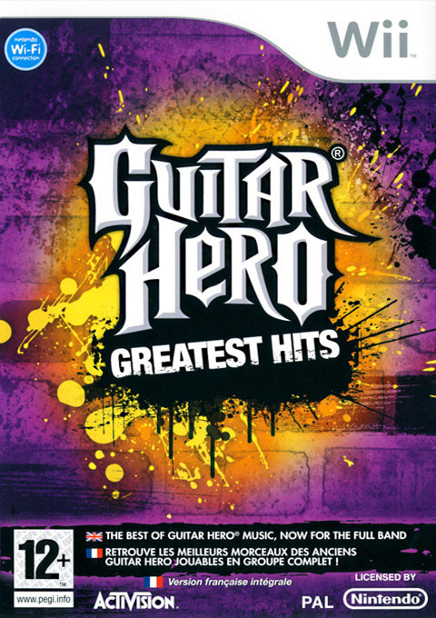 Wii-Guitar Hero: Greatest Hits Tweedehands