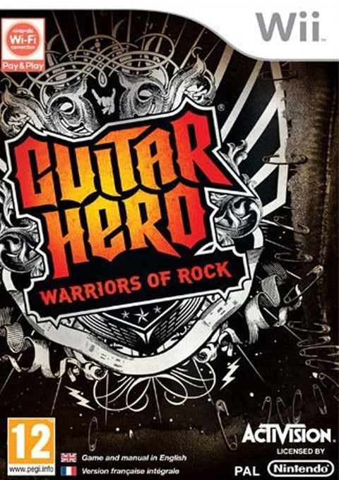 Wii-Guitar Hero: Warriors of Rock Tweedehands